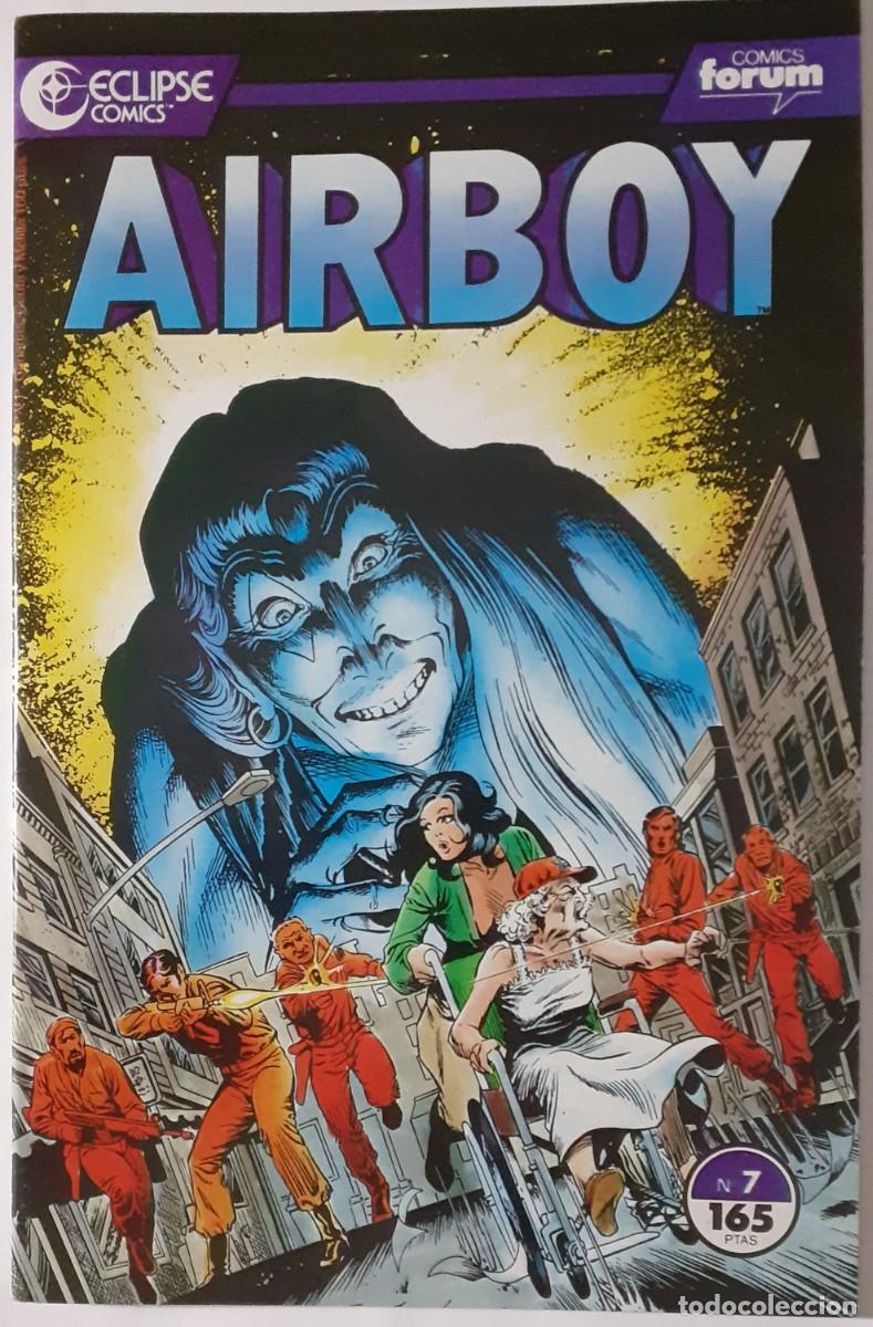 Comics: AIRBOY-ECLIPSE-FORUM- N&ordm; 7 -B&Uacute;SQUEDA-1990-CHUCK DIXON-STAN WOCH-BUENO-ESCASO-LEA-VEA-0443