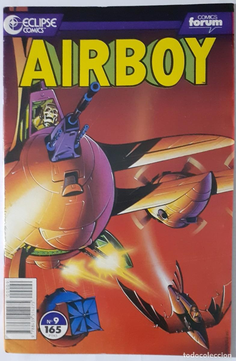 Comics: AIRBOY-ECLIPSE-FORUM- N&ordm; 9 -LA TERCERA MISI&Oacute;N-1990-CHUCK DIXON-BOB HAMPTON-BUENO-ESCASO-LEA-VEA-0445