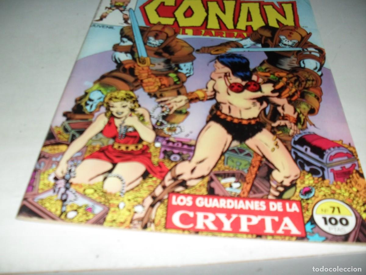 C&oacute;mics: CONAN EL BARBARO 71 LOS GUARDIANES DE LA CRIPTA.1&ordf; COLECCION DE FORUM,1983 - Foto 1
