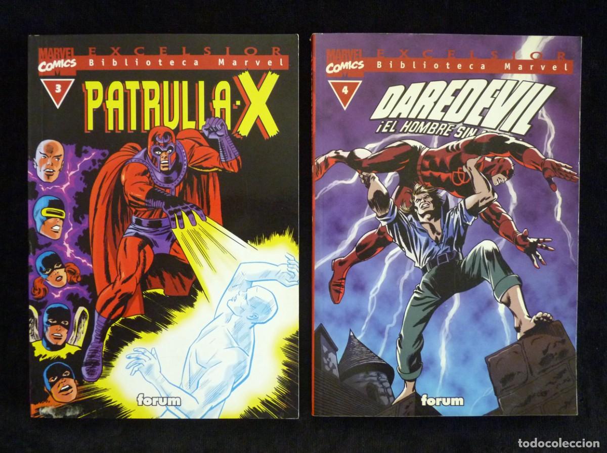C&oacute;mics: LOTE DE 6 COMICS BIBLIOTECA MARVEL EXCELSIOR. FORUM. COMO NUEVOS - Foto 2