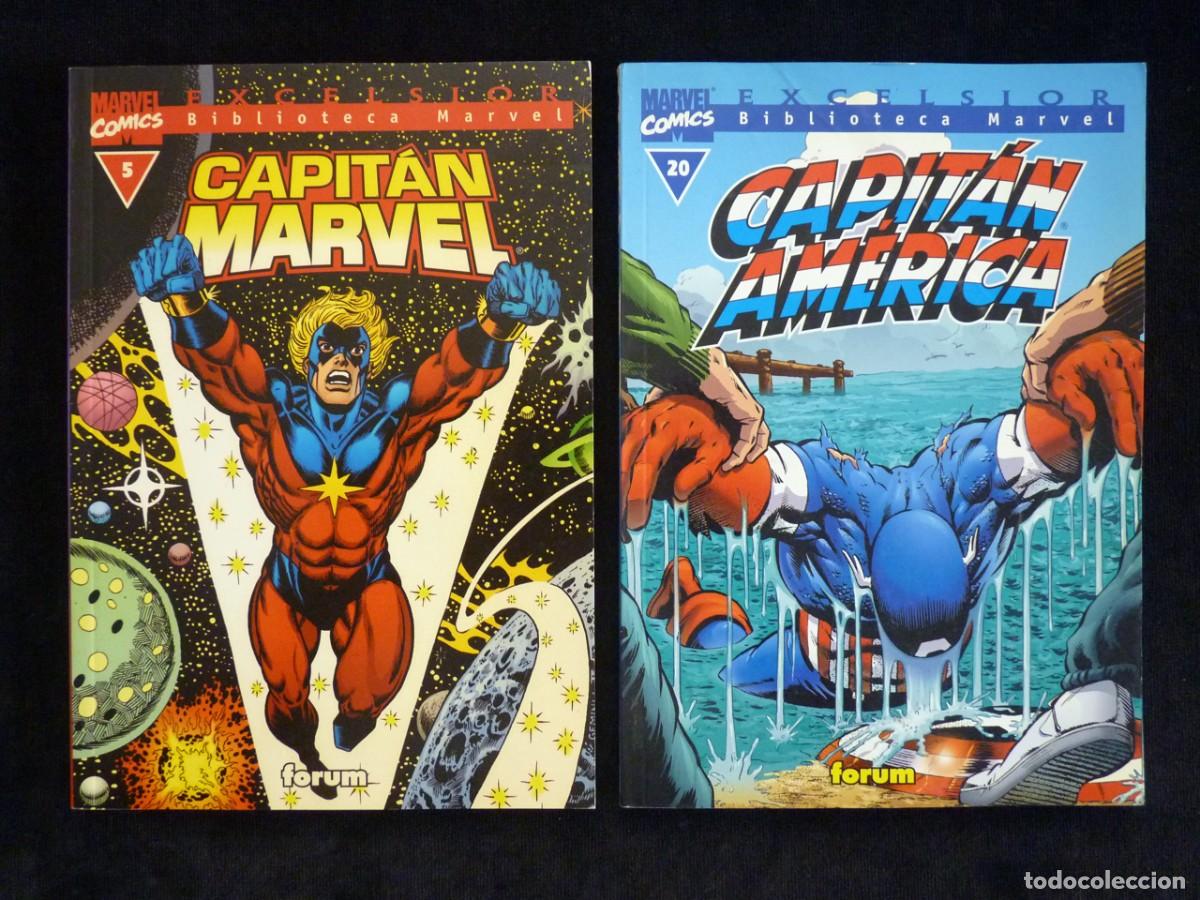 C&oacute;mics: LOTE DE 6 COMICS BIBLIOTECA MARVEL EXCELSIOR. FORUM. COMO NUEVOS - Foto 3