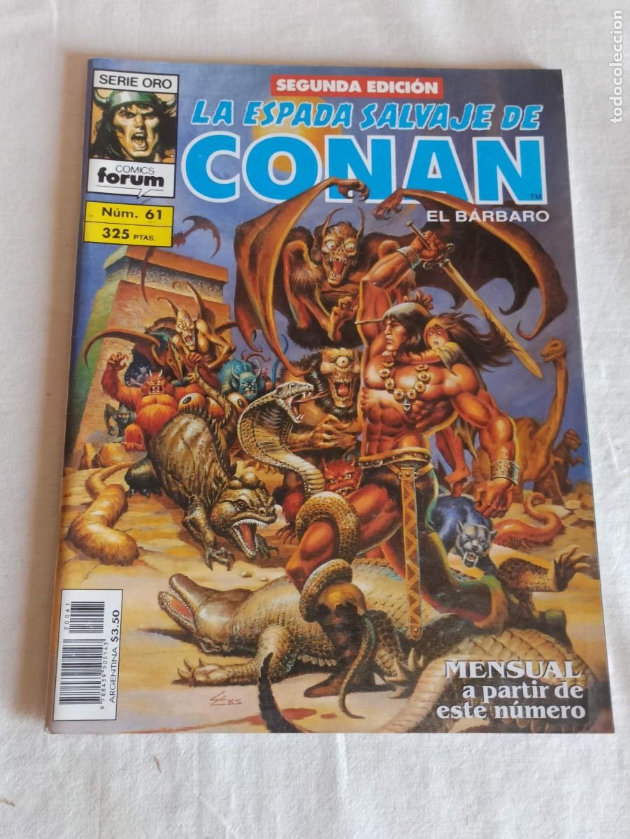 C&oacute;mics: Serie oro La espada salvaje de Conan 61 - Foto 1