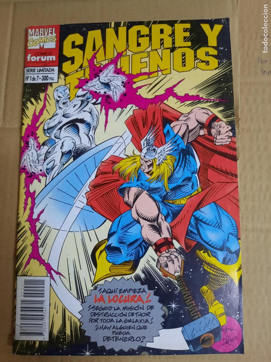 C&oacute;mics: SANGRE Y TRUENOS N&ordm; 1 y 3 DE 7 - ED. FORUM - Foto 1