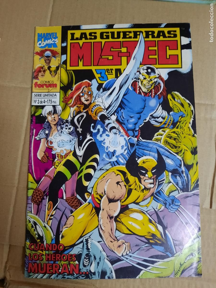 C&oacute;mics: LAS GUERRAS MIS-TEC N&ordm; 3 DE 4 - ED. FORUM - Foto 1