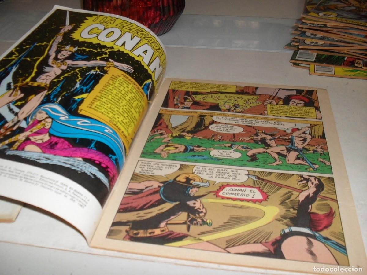 C&oacute;mics: CONAN EL BARBARO 1,EL PRIMER CONAN DE FORUM,EL DIOS DE LA CRIPTA&iexcl;.1&ordf; COLECCION DE FORUM,1983 - Foto 2