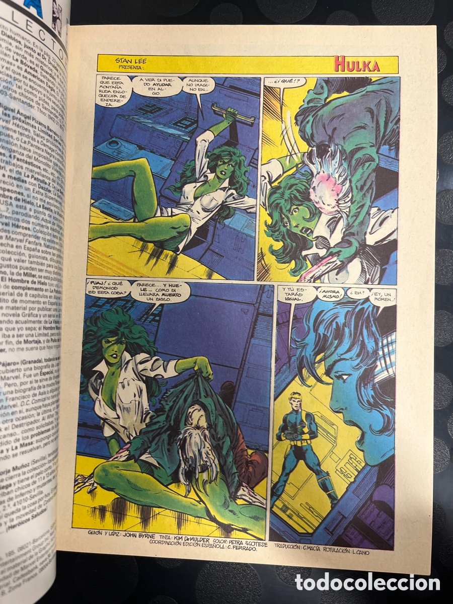 C&oacute;mics: MARVEL H&Eacute;ROES N.38 HULKA ( 1986/1993 ) - Foto 3