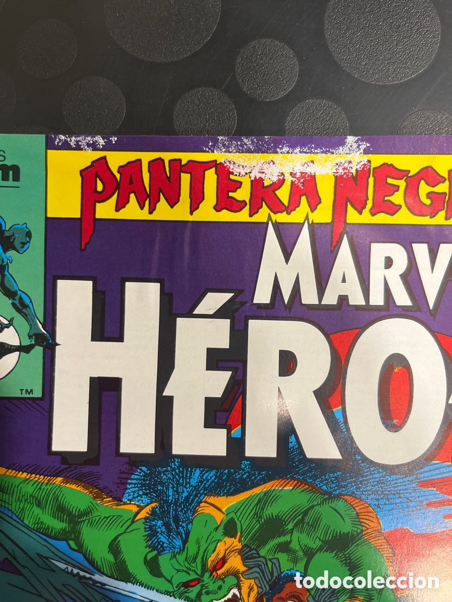 C&oacute;mics: MARVEL H&Eacute;ROES N.46 PANTERA NEGRA ( 1986/1993 ) - Foto 4