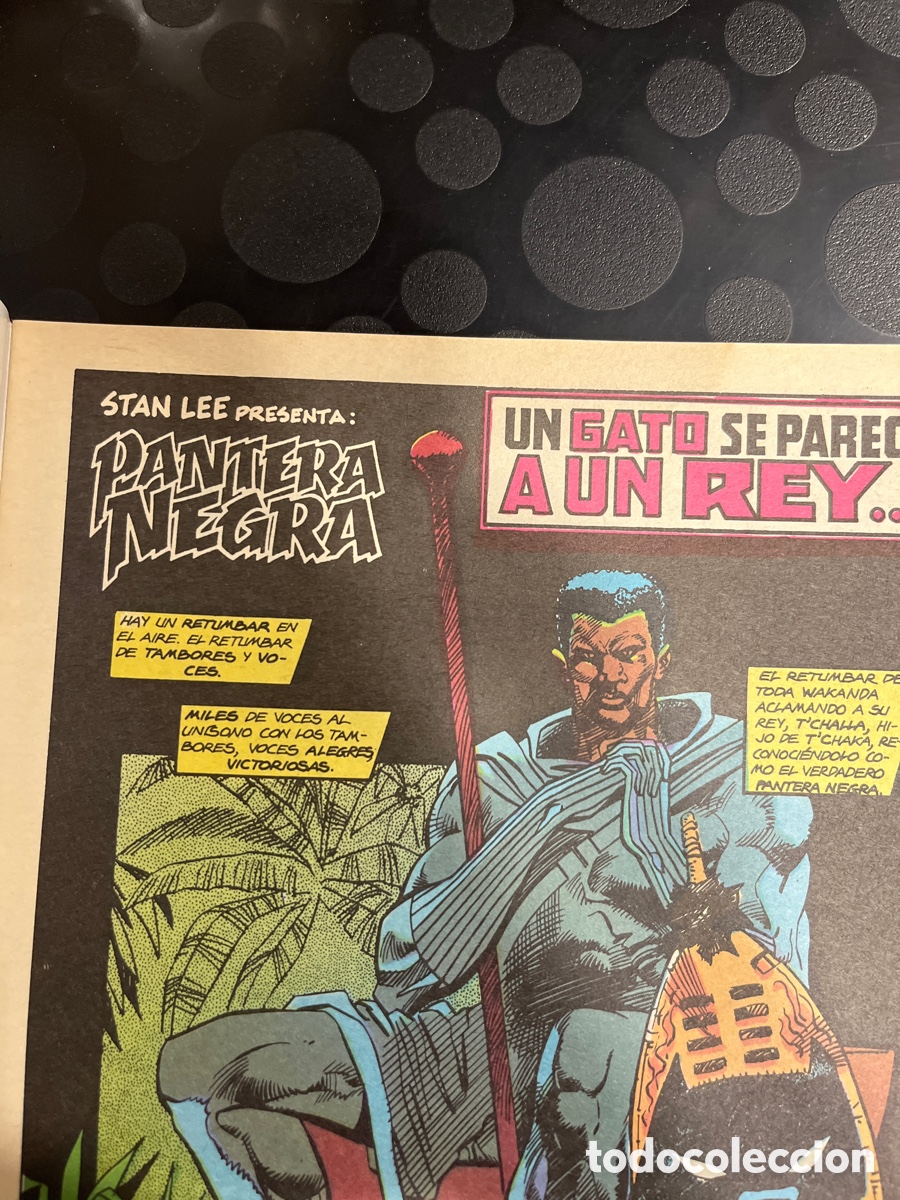 C&oacute;mics: MARVEL H&Eacute;ROES N.46 PANTERA NEGRA ( 1986/1993 ) - Foto 5