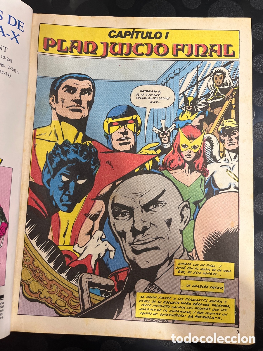 C&oacute;mics: CLASSIC X MEN VOL.1 N.2 PLAN JUICIO FINAL ( 1988/1992 ) - Foto 3