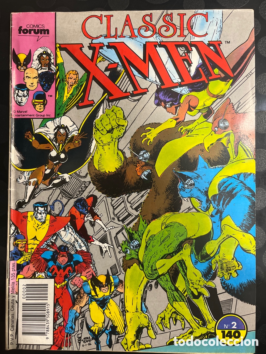 C&oacute;mics: CLASSIC X MEN VOL.1 N.2 PLAN JUICIO FINAL ( 1988/1992 ) - Foto 1