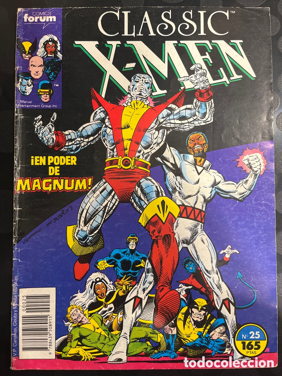 C&oacute;mics: CLASSIC X MEN VOL.1 N.25 EN PODER DE MAGNUM ( 1988/1992 ) - Foto 1