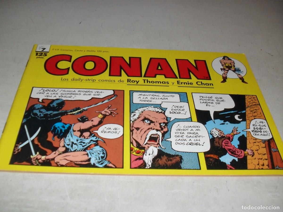 C&oacute;mics: CONAN,LOS COMICS DE PRENSA N&ordm; 7,DE ROY THOMAS,)DE 12).FORUM,1989 - Foto 1