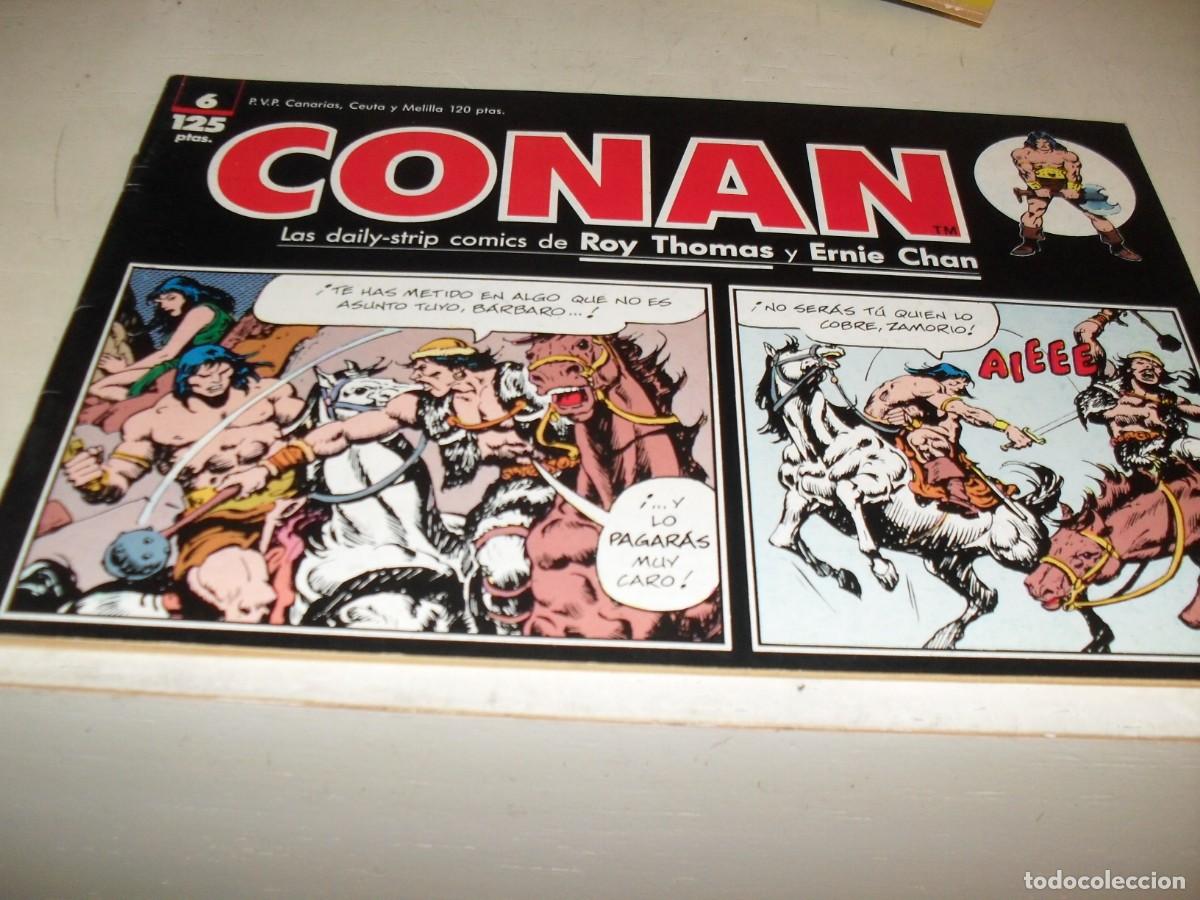 C&oacute;mics: CONAN,LOS COMICS DE PRENSA N&ordm; 6,DE ROY THOMAS,(DE 12).FORUM,1989 - Foto 1