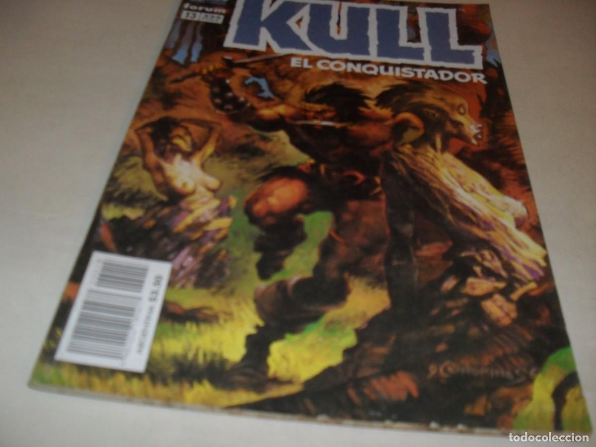 C&oacute;mics: KULL EL CONQUISTADOR n&ordm; 13 EL PODER Y EL REINO.(DE 21).FORUM,1996 - Foto 1