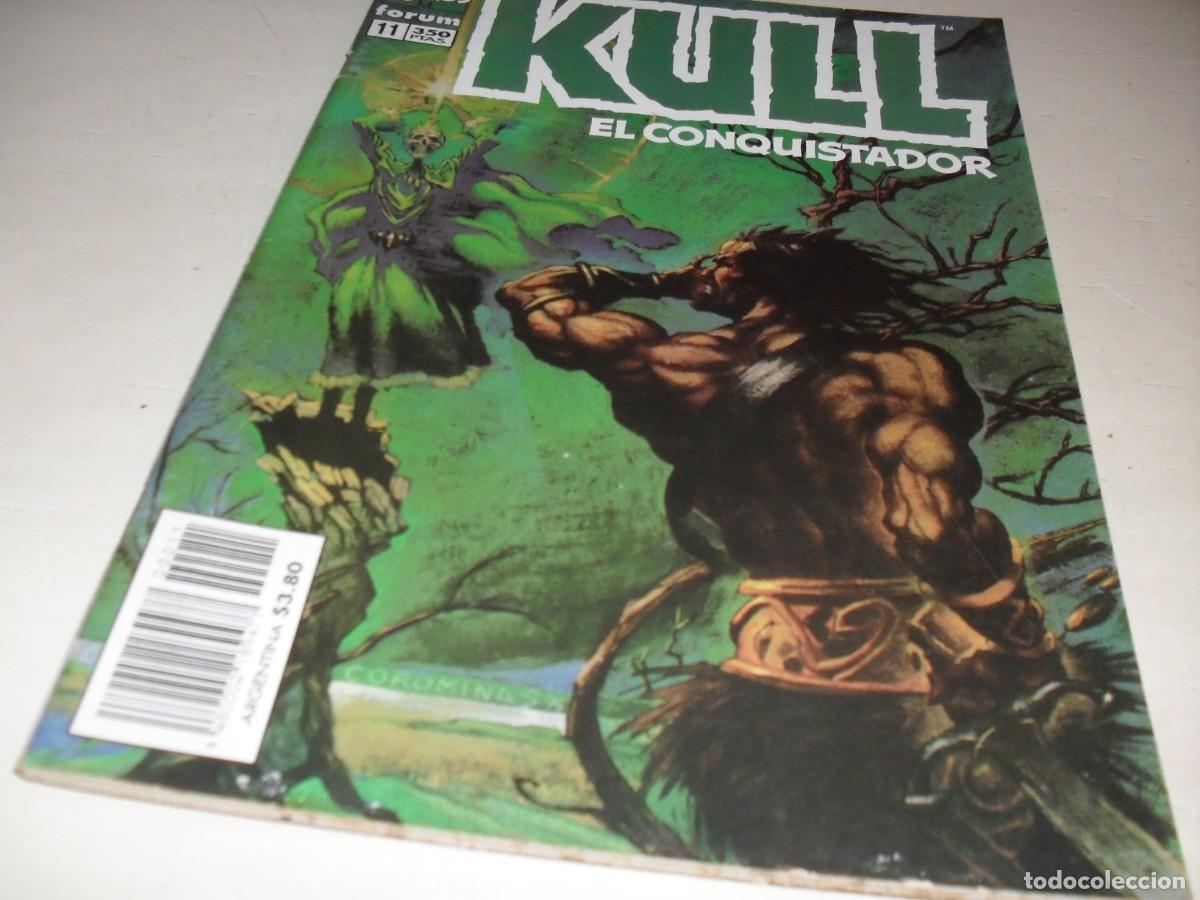 C&oacute;mics: KULL EL CONQUISTADOR n&ordm; 11 CON POSTER DE KULL.(DE 21).FORUM,1996 - Foto 1