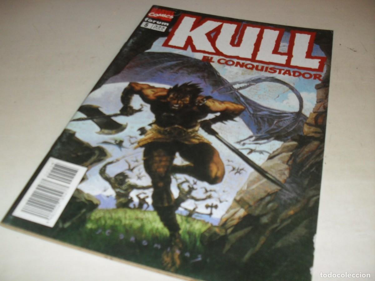 C&oacute;mics: KULL EL CONQUISTADOR n&ordm; 5 EL DIOS ESCORPION.(DE 21).FORUM,1996 - Foto 1