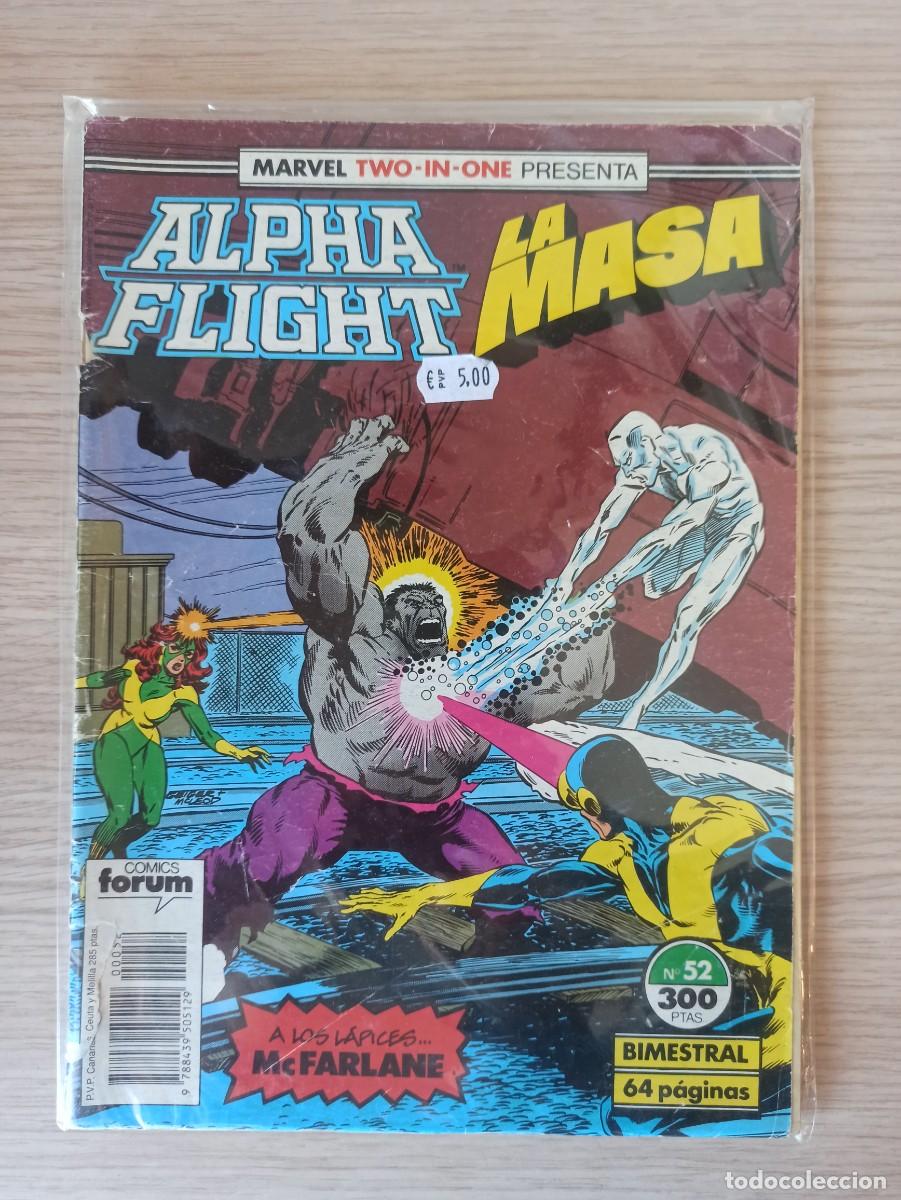 C&oacute;mics: ALPHA FLIGHT Y LA MASA - MARVEL TWO IN ONE (Ed. Comics Forum) N&ordm; 52 - Foto 1