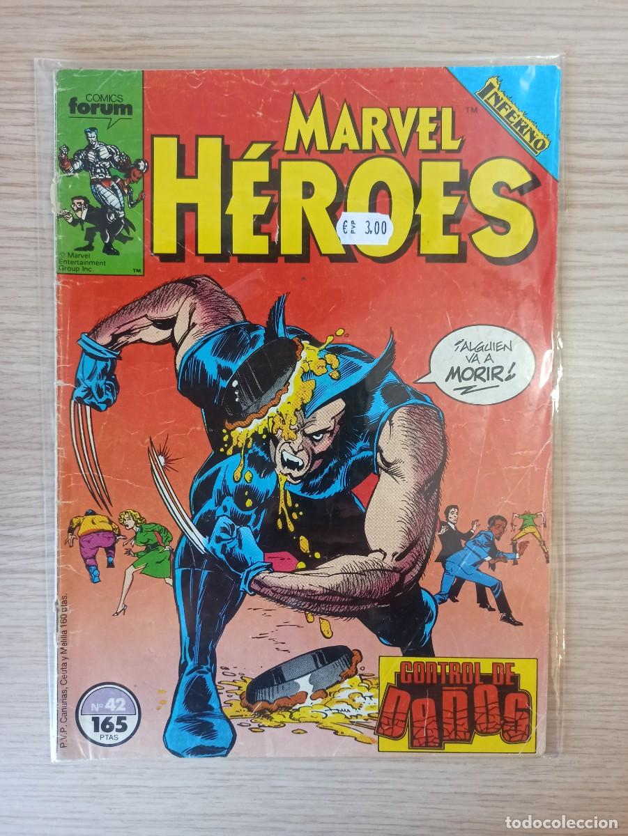 C&oacute;mics: MARVEL H&Eacute;ROES (Ed. Comic F&oacute;rum) N&ordm; 42 - Foto 1