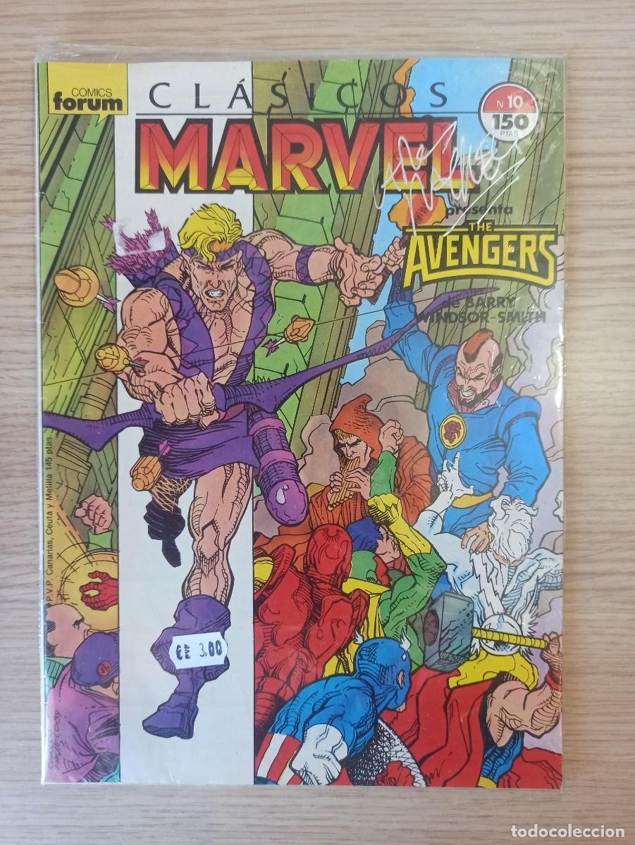 C&oacute;mics: CL&Aacute;SICOS MARVEL - Los Vengadores (Ed. Comics Forum) N&ordm; 10 - Foto 1