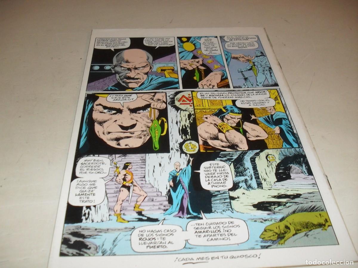 C&oacute;mics: RED SONJA,LA DIABLESA DE LA ESPADA,N&ordm; 1,EL 1&ordm;,(DE 2O),CON THONGOR DE COMPLEMENTO.FORUM,1992 - Foto 2