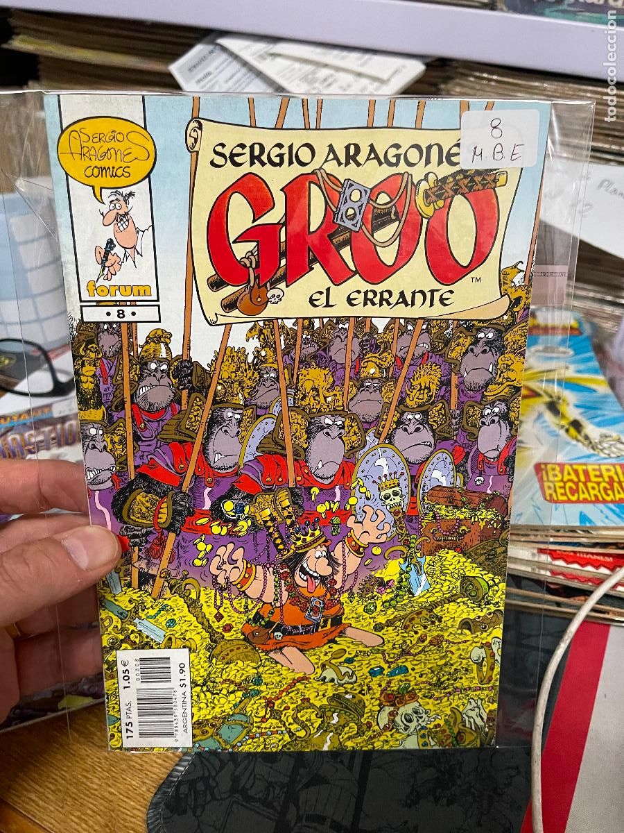 C&oacute;mics: GROO EL ERRANTE EDICIONES FORUM NUMERO 8 MUY BUEN ESTADO - Foto 1