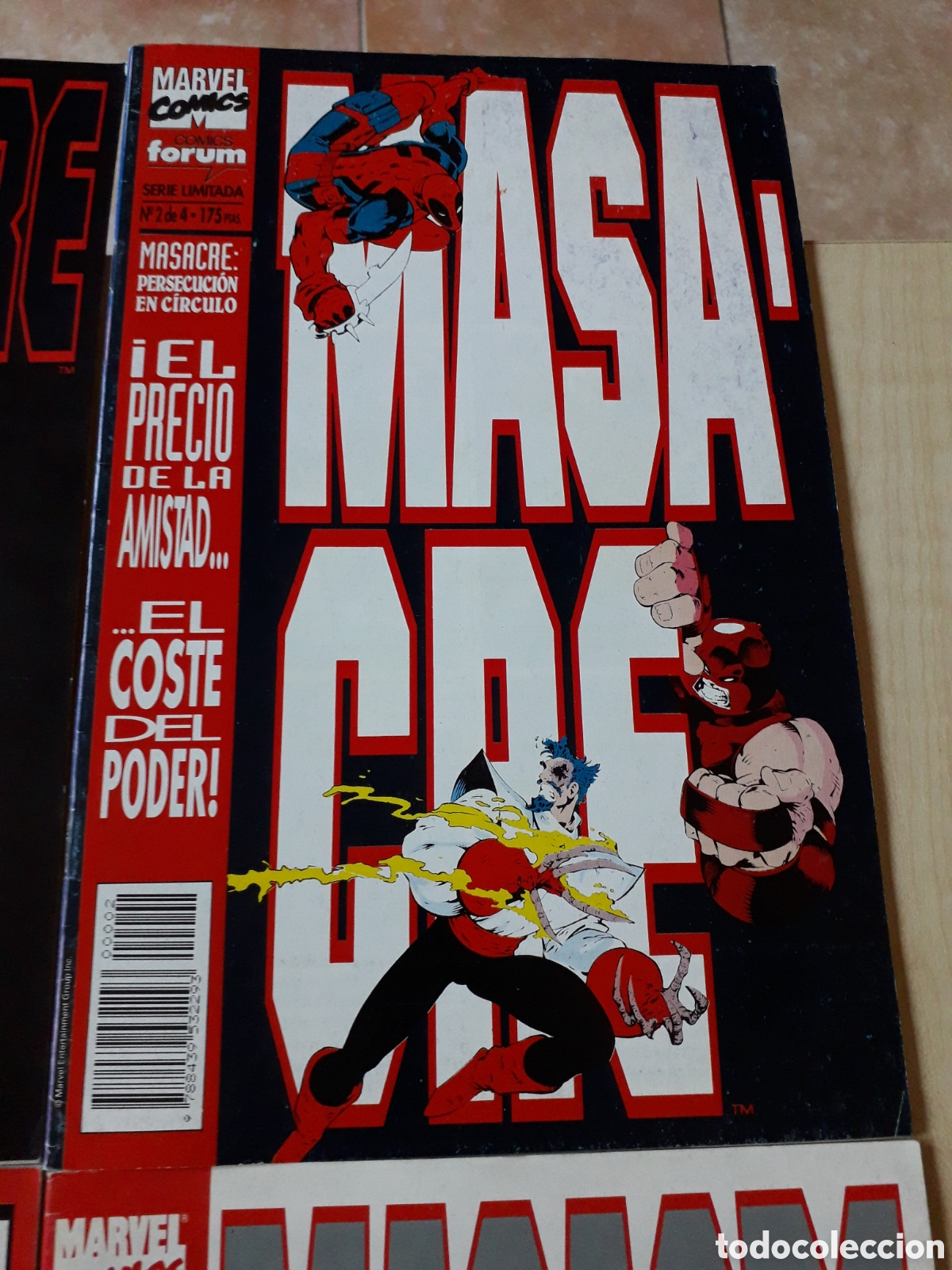 C&oacute;mics: MASACRE DEADPOOL. PERSECUCI&Oacute;N EN C&Iacute;RCULO. SERIE LIMITADA 4 NUM. &iexcl; COMPLETA! - Foto 3