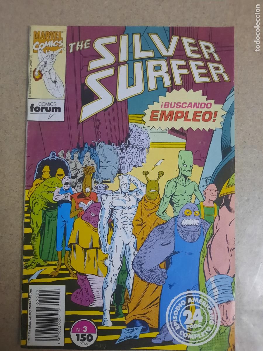 C&oacute;mics: THE SILVER SURFER N&ordm; 3 -ED. FORUM - Foto 1