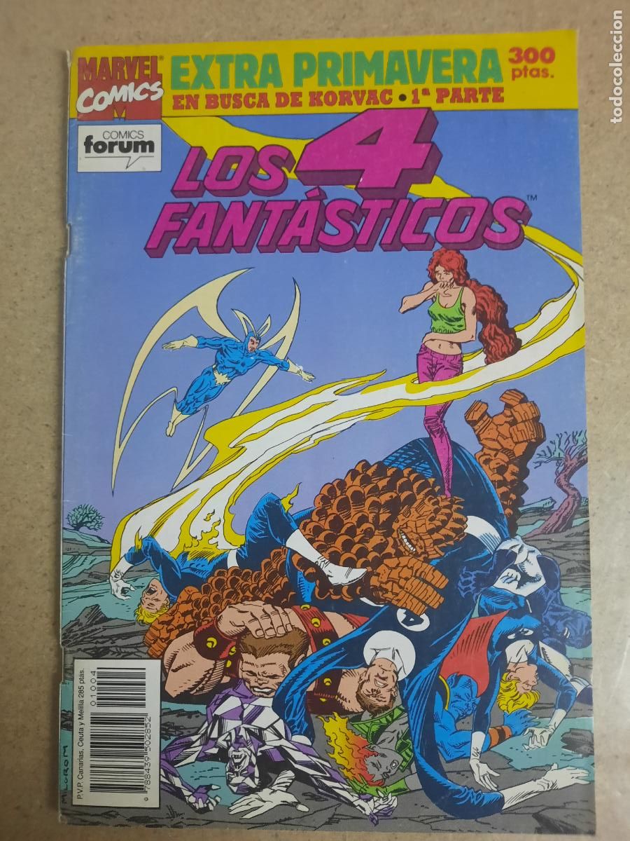 C&oacute;mics: LOS 4 FANT&Aacute;STICOS - EXTRA DE PRIMAVERA - ED. FORUM - Foto 1