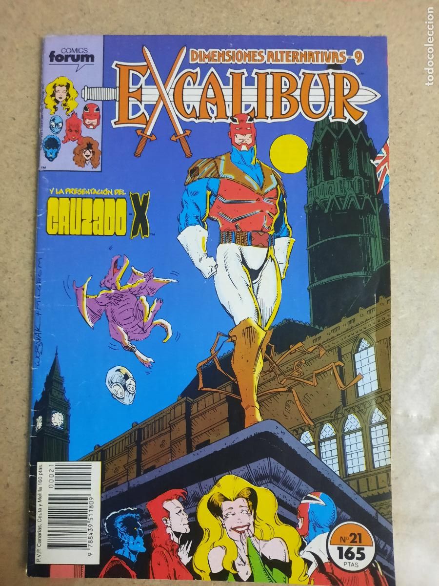 C&oacute;mics: EXCALIBUR N&ordm; 14 AL 21 Y 43 - ED. FORUM - Foto 4