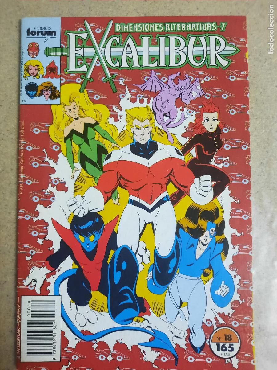 C&oacute;mics: EXCALIBUR N&ordm; 14 AL 21 Y 43 - ED. FORUM - Foto 7