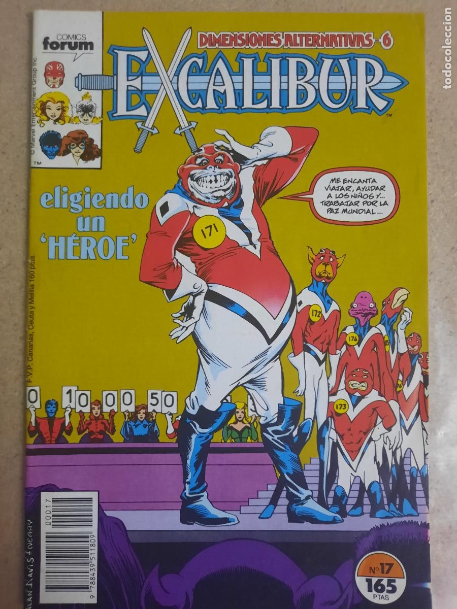 C&oacute;mics: EXCALIBUR N&ordm; 14 AL 21 Y 43 - ED. FORUM - Foto 8