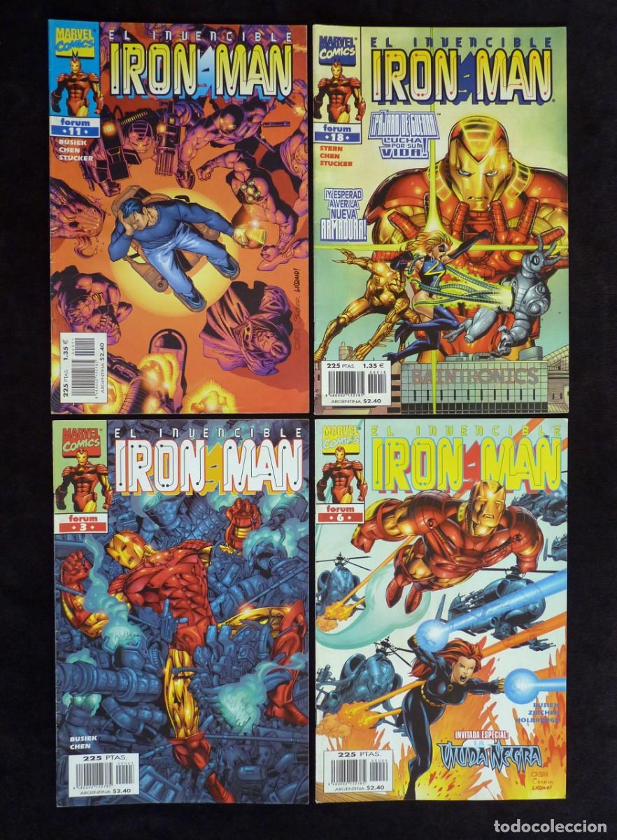C&oacute;mics: LOTE DE 23 COMICS IRON MAN. ED. FORUM, VARIAS SERIES. LEER - Foto 5