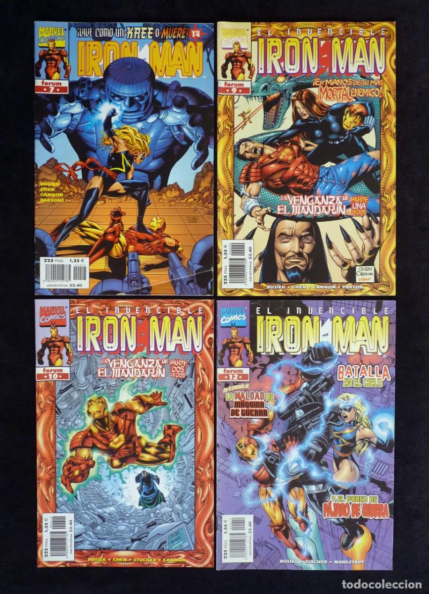 C&oacute;mics: LOTE DE 23 COMICS IRON MAN. ED. FORUM, VARIAS SERIES. LEER - Foto 6