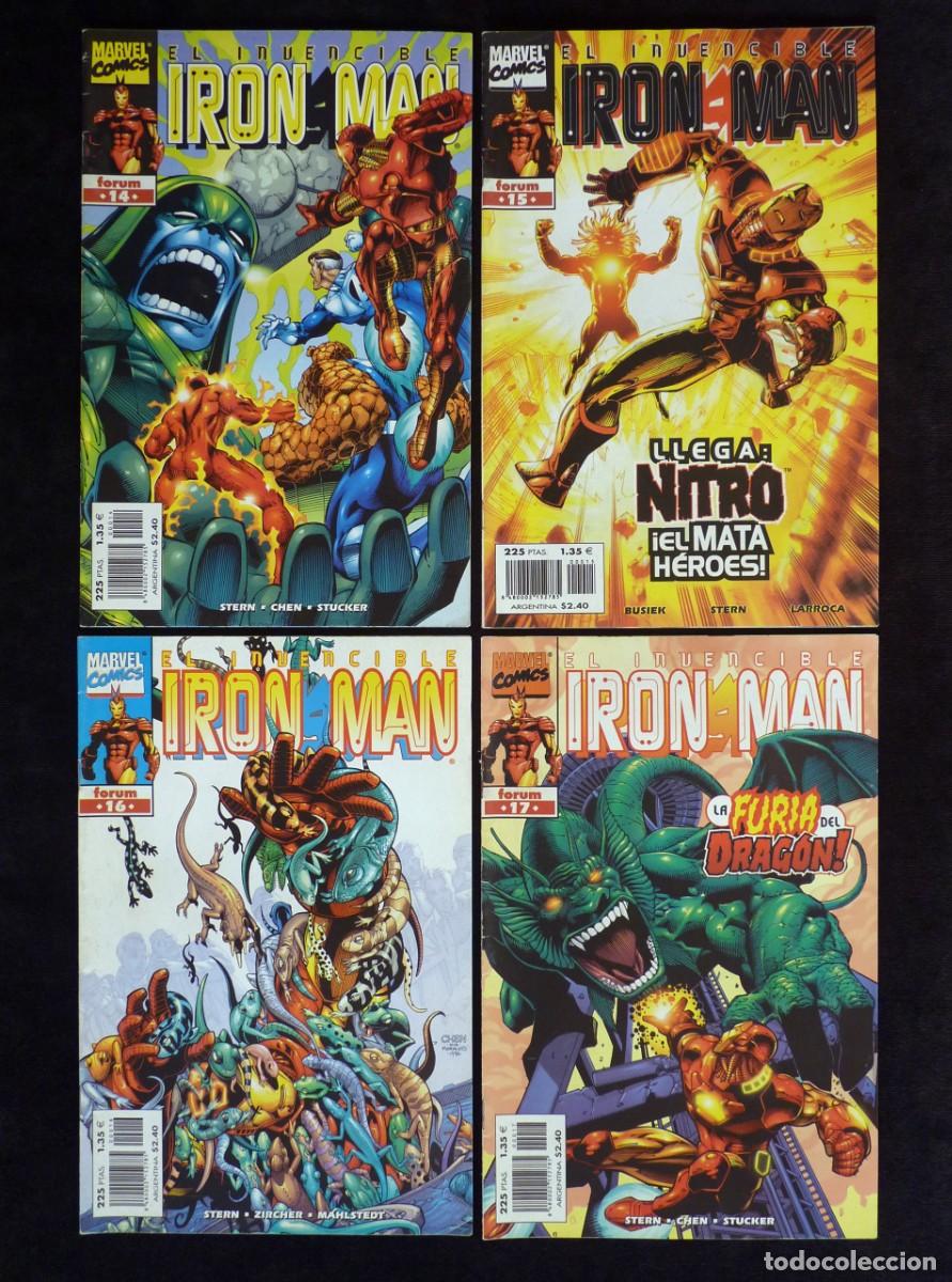 C&oacute;mics: LOTE DE 23 COMICS IRON MAN. ED. FORUM, VARIAS SERIES. LEER - Foto 8