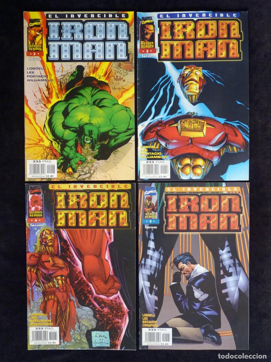 C&oacute;mics: LOTE DE 23 COMICS IRON MAN. ED. FORUM, VARIAS SERIES. LEER - Foto 9