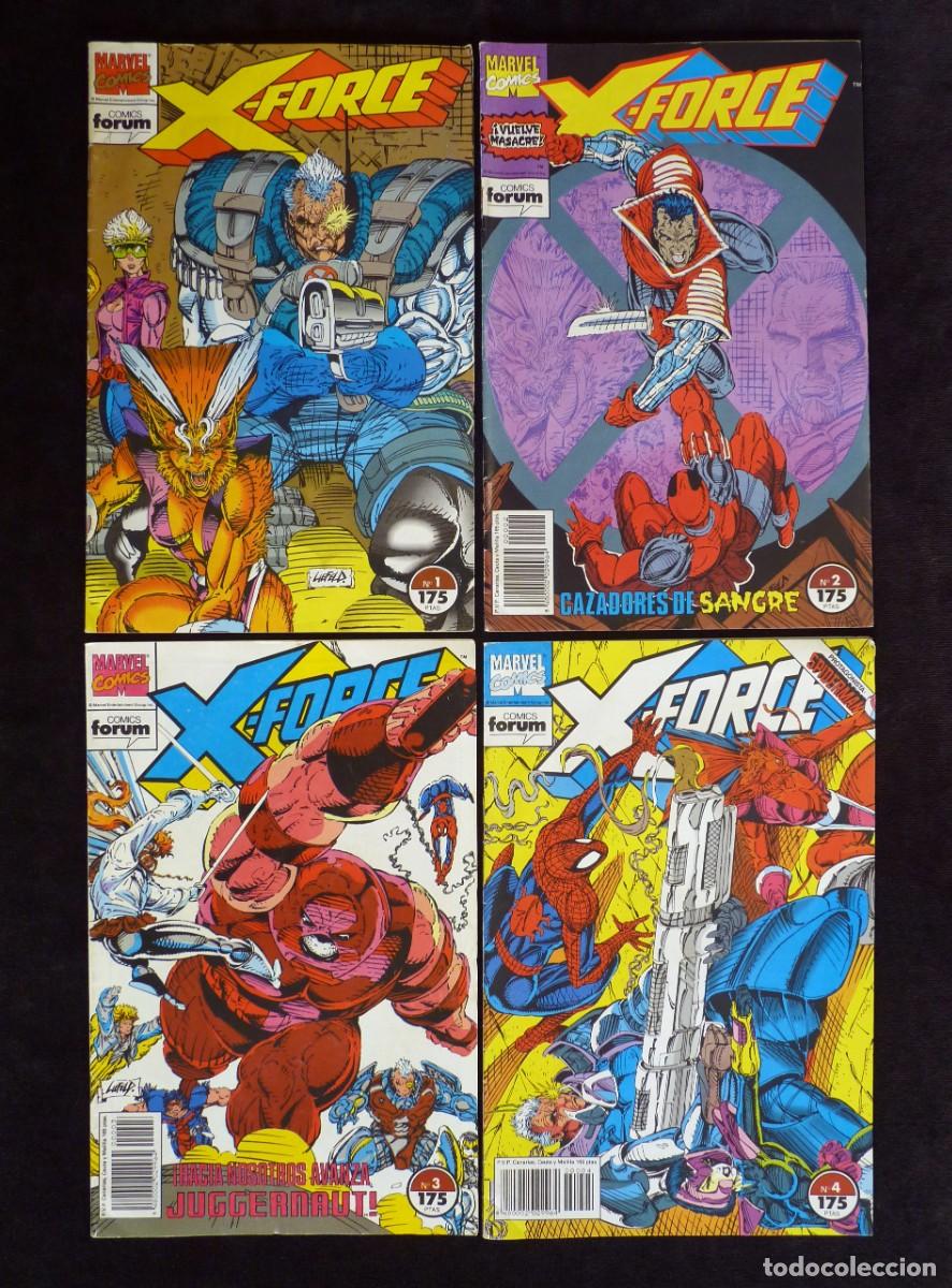 C&oacute;mics: LOTE DE 23 COMICS X-FORCE. ED. FORUM, VARIAS SERIES. LEER - Foto 4