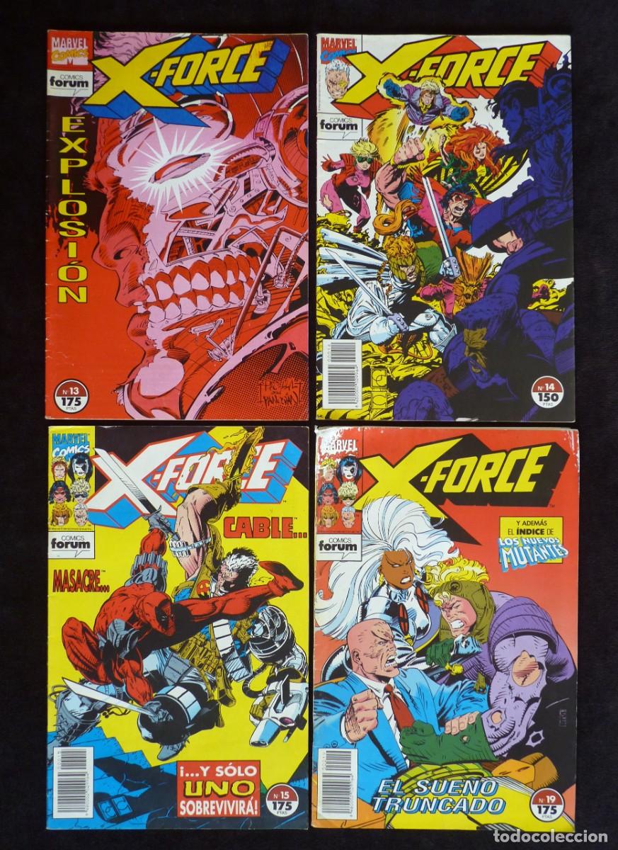 C&oacute;mics: LOTE DE 23 COMICS X-FORCE. ED. FORUM, VARIAS SERIES. LEER - Foto 8