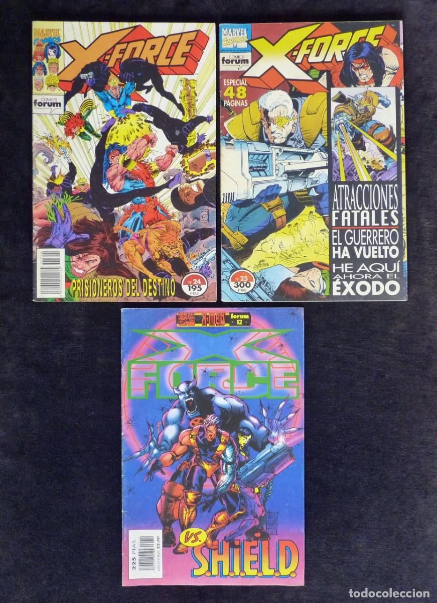 C&oacute;mics: LOTE DE 23 COMICS X-FORCE. ED. FORUM, VARIAS SERIES. LEER - Foto 12