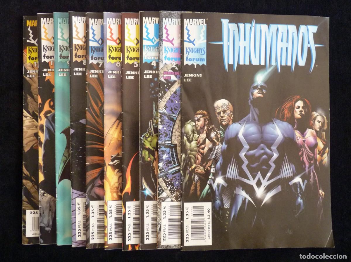 C&oacute;mics: LOTE DE 10 COMICS INHUMANOS. ED. FORUM. LEER - Foto 1