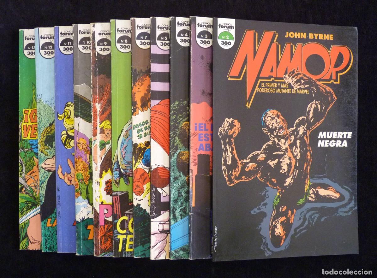 C&oacute;mics: LOTE DE 11 COMICS NAMOR. ED. FORUM. LEER - Foto 1
