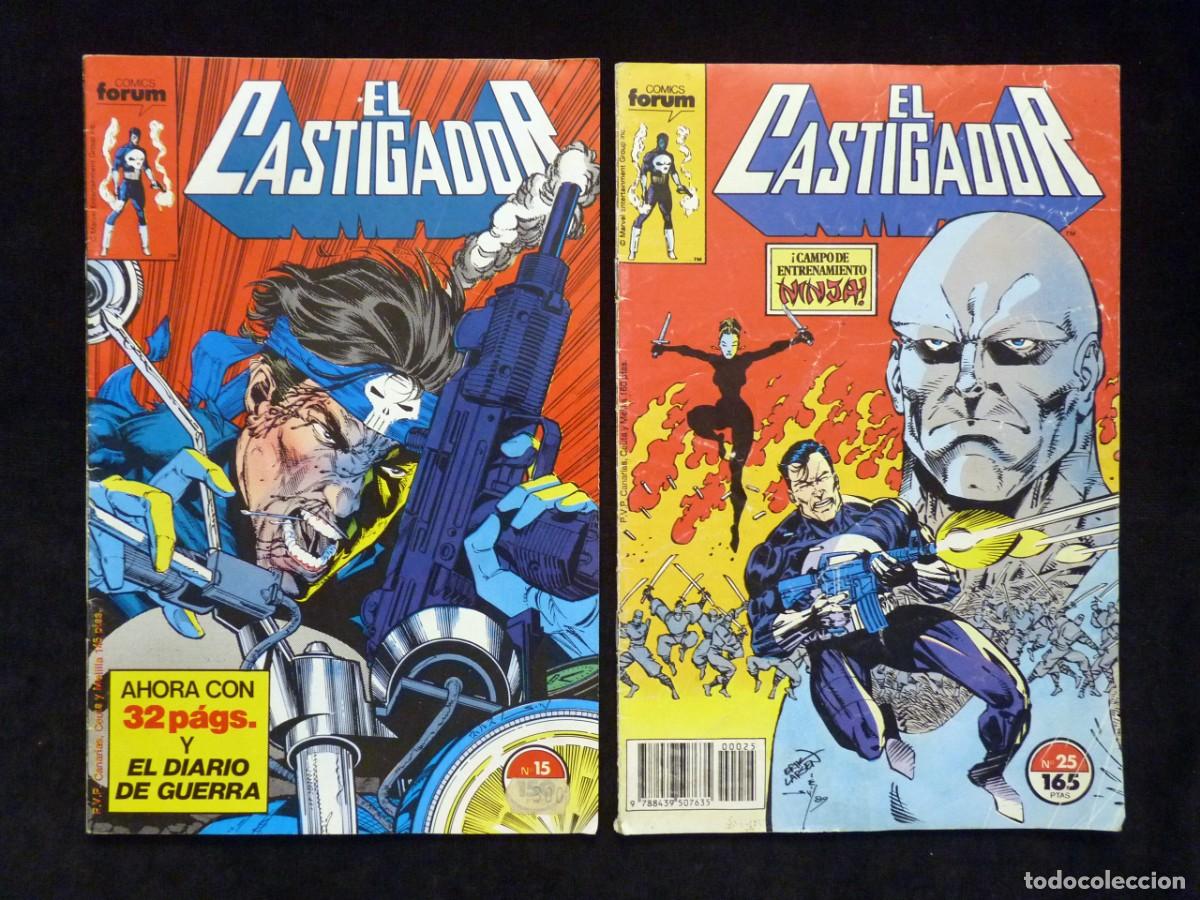 C&oacute;mics: LOTE DE 8 COMICS EL CASTIGADOR. ED. FORUM. LEER - Foto 4