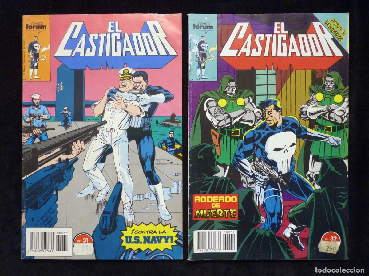 C&oacute;mics: LOTE DE 8 COMICS EL CASTIGADOR. ED. FORUM. LEER - Foto 5