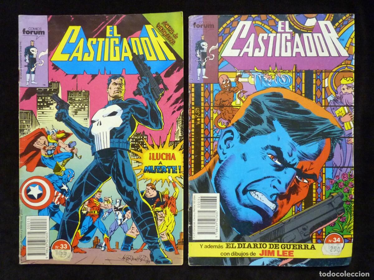 C&oacute;mics: LOTE DE 8 COMICS EL CASTIGADOR. ED. FORUM. LEER - Foto 6