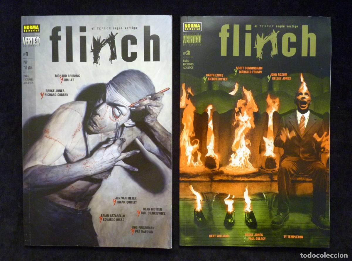 C&oacute;mics: LOTE DE 4 COMICS, FLINCH. N&ordm; 1 Al 4. ED. NORMA. LEER - Foto 4