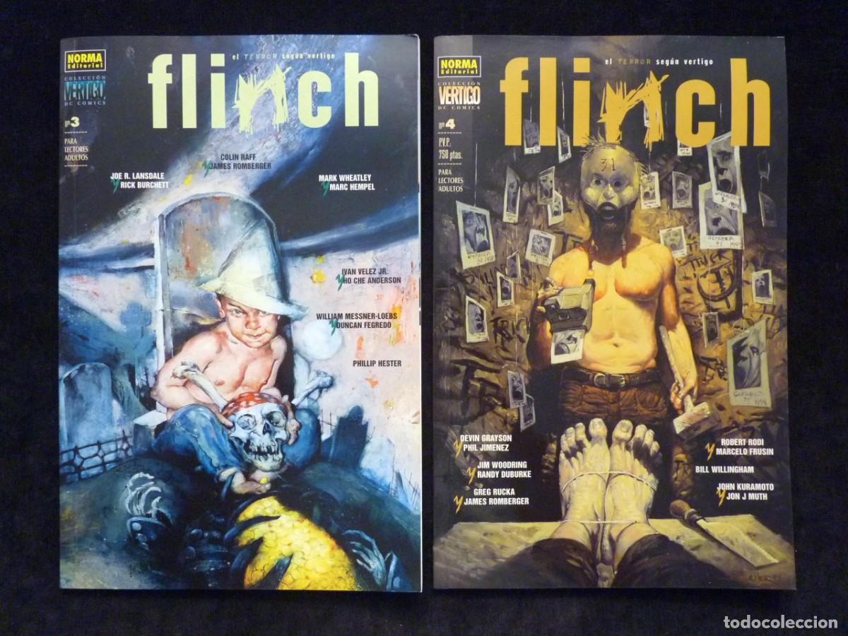 C&oacute;mics: LOTE DE 4 COMICS, FLINCH. N&ordm; 1 Al 4. ED. NORMA. LEER - Foto 5