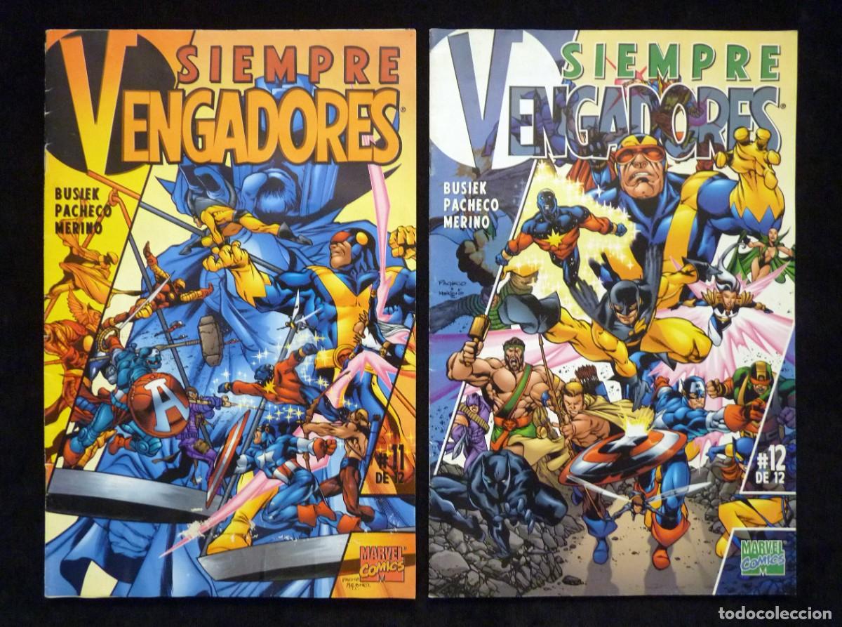 C&oacute;mics: LOTE DE 10 COMICS, SIEMPRE VENGADORES. ED. FORUM. LEER - Foto 10