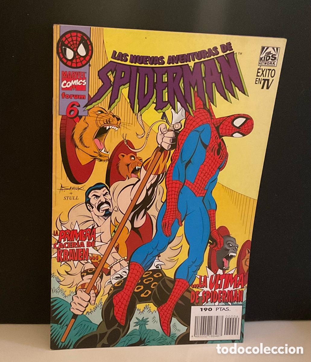 Comics: ‼️MARVEL COMICS FORUM LAS NUEVAS AVENTURAS DE SPIDERMAN: LA PRIMERA CACERIA DE KRAVEN&hellip; N&ordm;6‼️