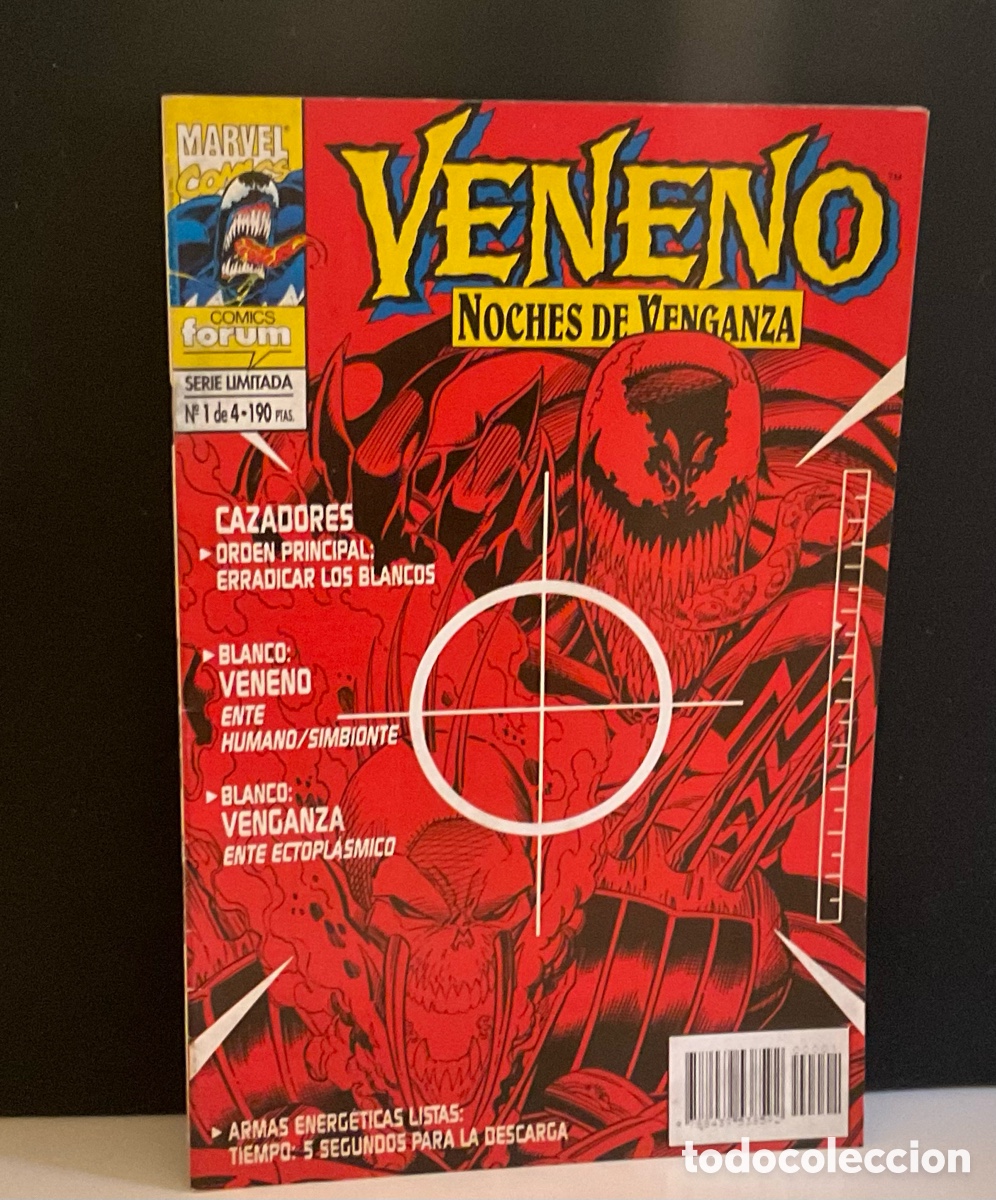 Comics: ‼️MARVEL COMICS FORUM SERIE LIMITADA N&ordm;1-4 VENENO: NOCHES DE VENGANZA‼️
