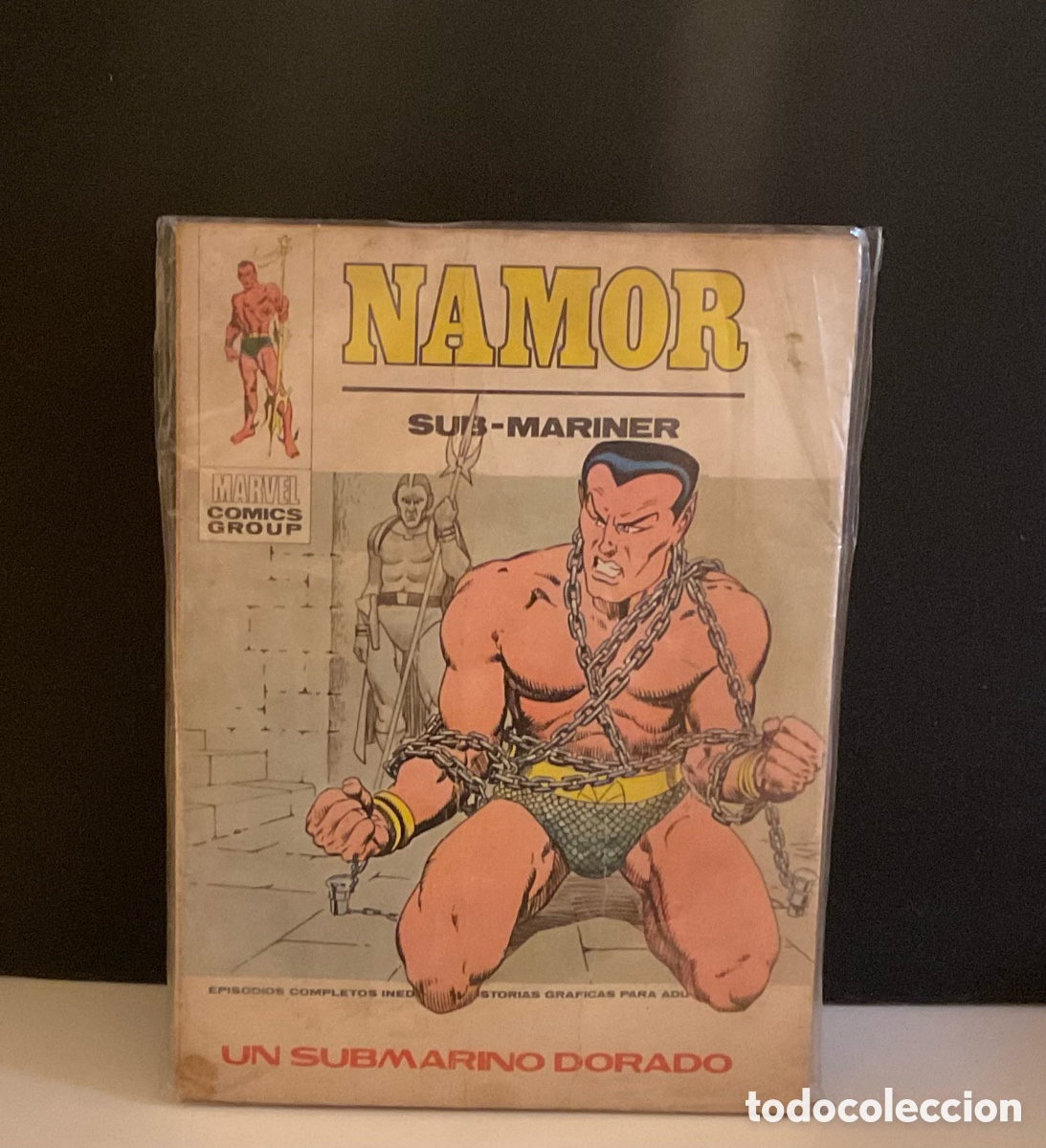 Comics: ‼️MARVEL COMICS GROUP NAMOR: UN SUBMARINO DORADO‼️