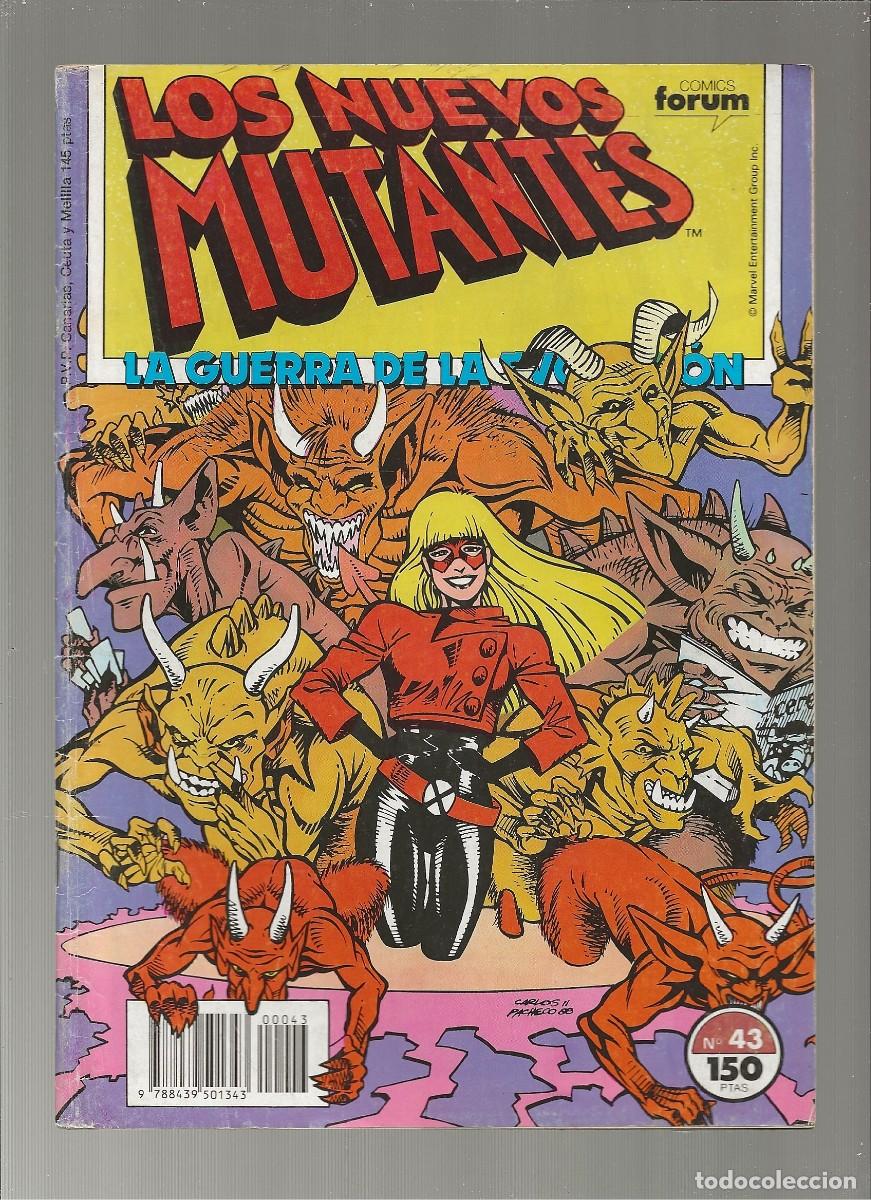 C&oacute;mics: LOS NUEVOS MUTANTES N&ordm; 43 - FORUM 1986 - Foto 1